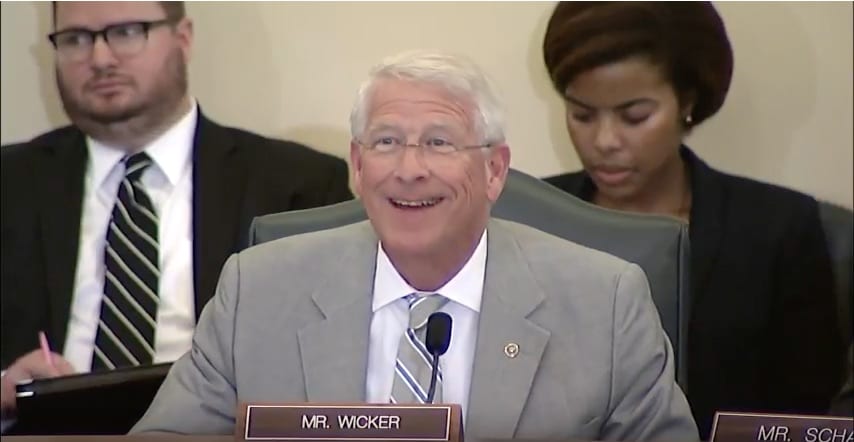 Senator Wicker Congressional Testimony