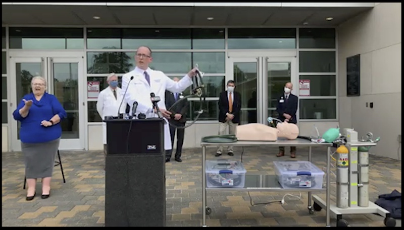 Dr Charles Robertson UMMC video Clarion-Ledger