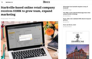 Read more about the article Columbus Dispatch Features Rocketing Systems and Mississippi Seed Fund