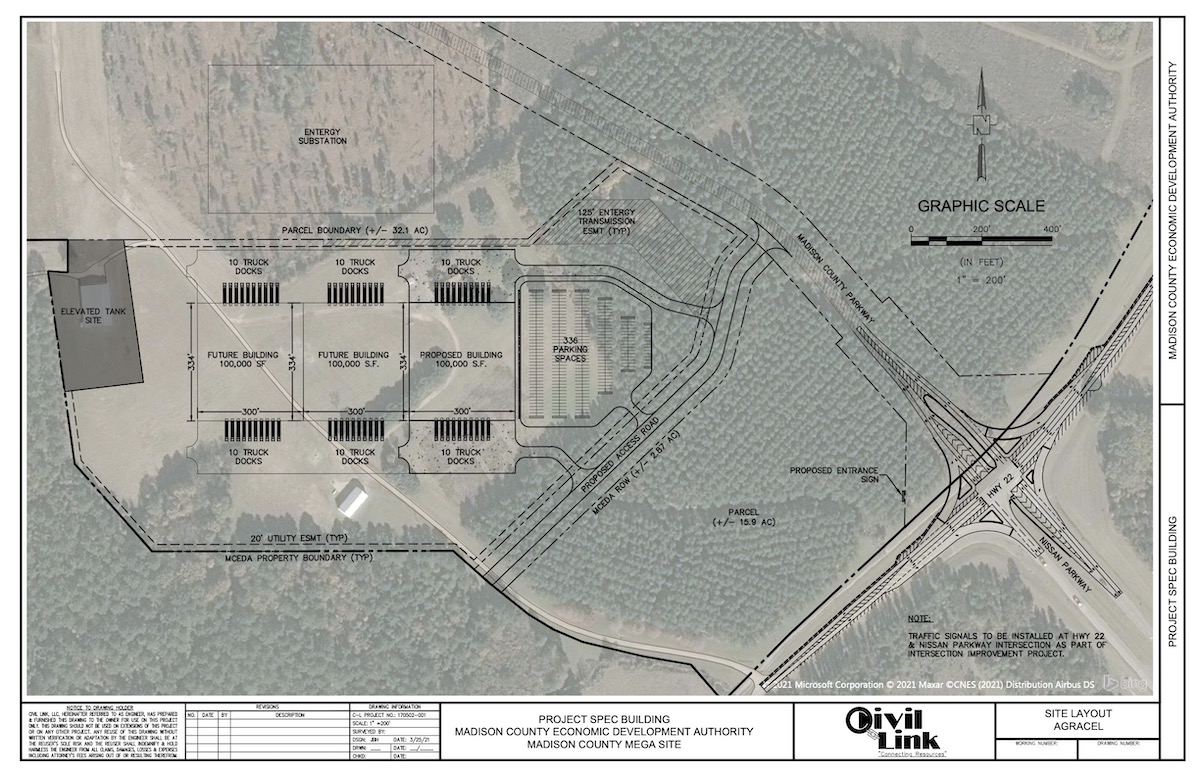 Agracel Spec Building Site - Innovate Mississippi